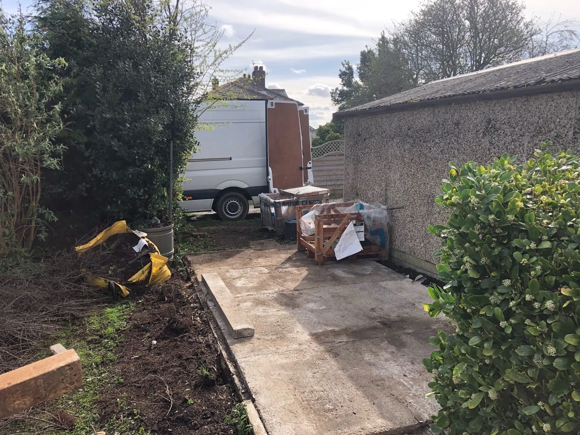 After Asbestos Garage Roof Removal
